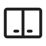Dual Screen SVG Icon